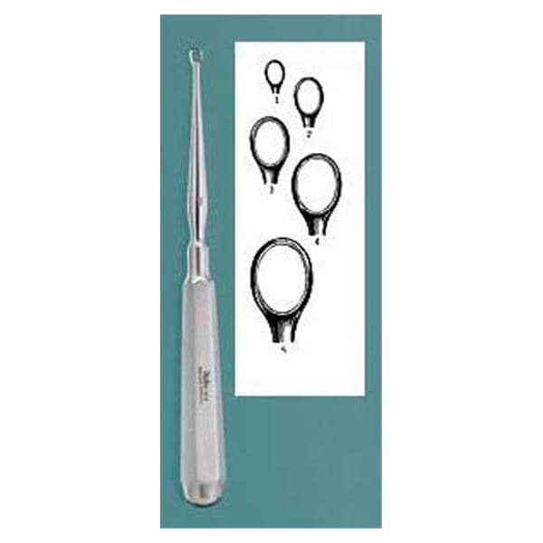 Piffard Dermal Curette 6-1/4" Stainless Steel Ea