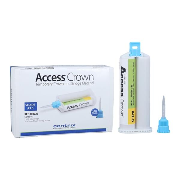 Access Crown Temporary Material 76 Gm Shade A3.5 Cartridge Kit
