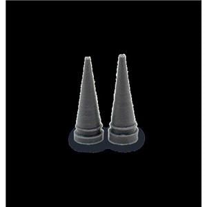 3-D Direct Rubber Plugs Gray 100/Pk
