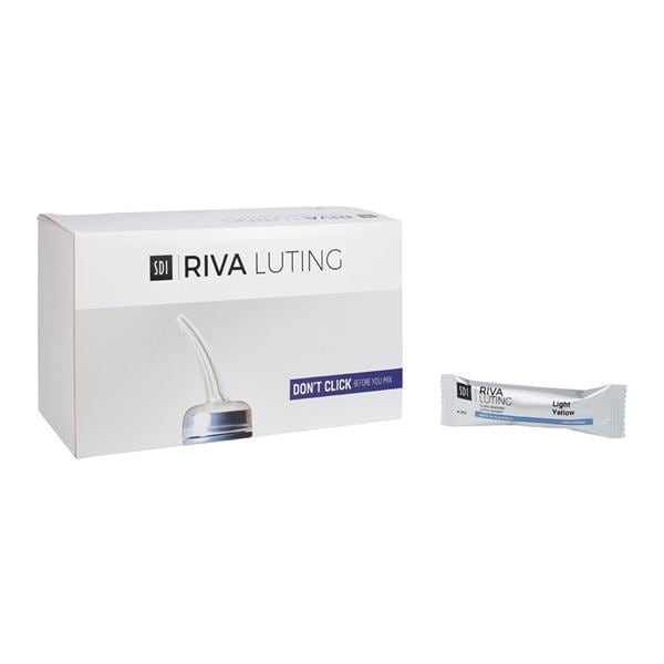 Riva Luting Cement Capsules Cement Universal 50/Bx