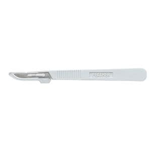 Scalpel Feather #21 Conventional Sterile Disposable 20/Bx