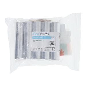 iFlex by TCS Polyolefin Thermoplastic Flexible Light Pink Lrg 25mm Crtrdg 5/Pk