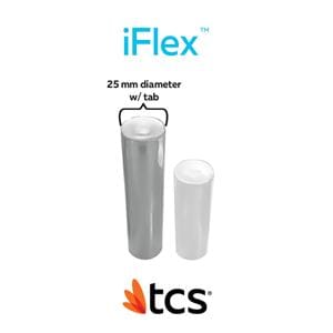 iFlex by TCS Polyolefin Thermoplastic Flexible Dk Pnk Lrg 25mm Tab Crtrdg 5/Pk