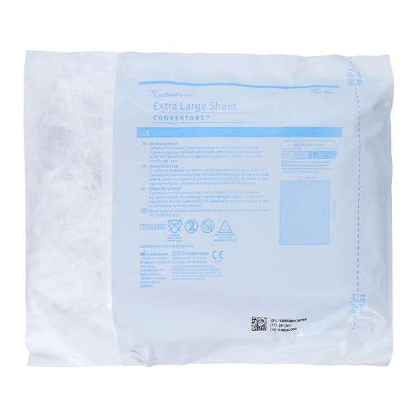 Convertors Tiburon 77x98" Sterile Sheet Drape Non-Fenestrated