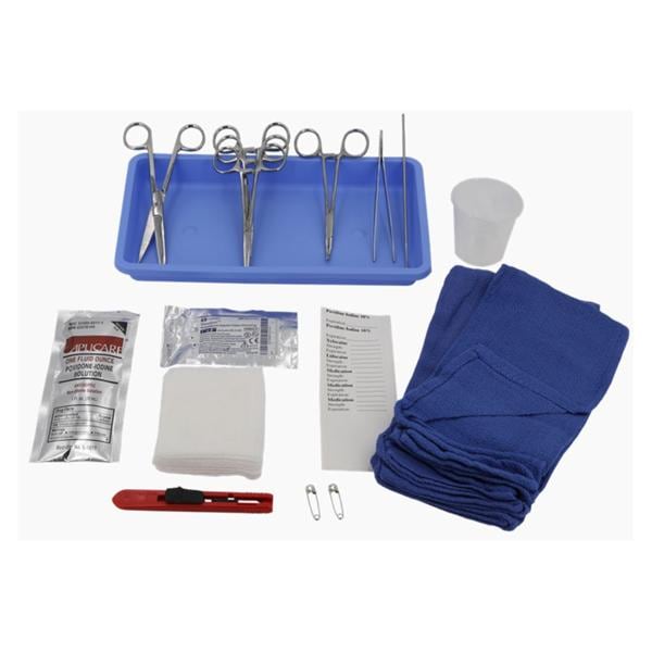 Add-A-Clamp Circumcision Kit 20 Gauze/Scissors/Forceps Curved Halstead