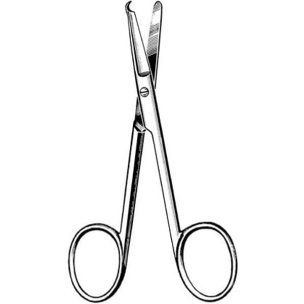 Surgi-OR Spencer (Littauer) Stitch Scissors Strt 4.5 Stainless Steel NS Rsbl Ea