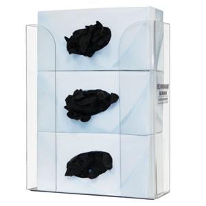 PETG Plastic Glove Dispenser Triple 6/Ca