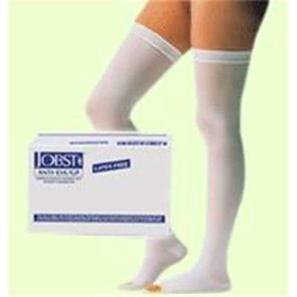 Jobst Compression Stocking Thigh High Small Unisex 33-38" White