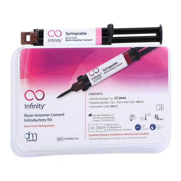 Infinity Cement Assorted 10 Gm Syringeable Intro Kit Ea, 6 EA/CA