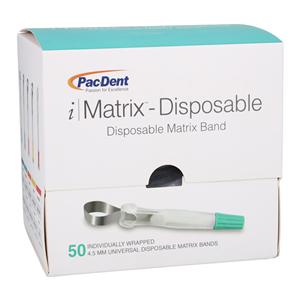 iMatrix-Disposable Pre-Assembled Matrix Band 0.0015 in Narrow Universal 50/Bx