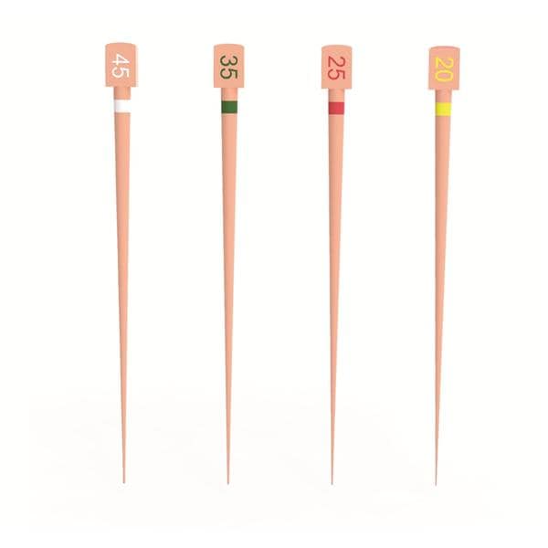 Genius Gutta Percha Points Size #35 Blue 60/Pk