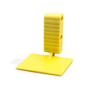 EZAim ComforTab Adhesive Holder Posterior Yellow 50/Pk