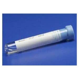 Monoject Venous Blood Collection Tube Blue 4.5mL Silicone Stopper Glass 100/Bx