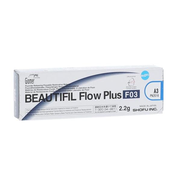 Beautifil Flow Plus Flowable Composite A3 Syringe Refill Ea product image