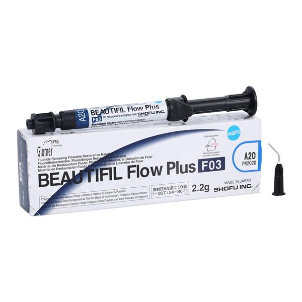 Beautifil Flow Plus Flowable Composite A2O Syringe Refill Ea product image