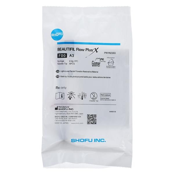 Beautifil Flow Plus X Flowable Composite A3 Syringe Refill Ea thumbnail 7