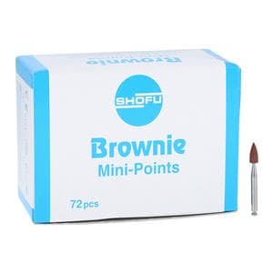 Brownie Mounted Polisher Refill 72/Bx