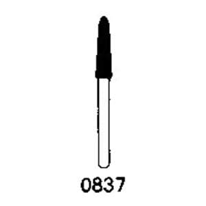 Robot Diamond Bur Friction Grip Medium 223-023M 6/Pk