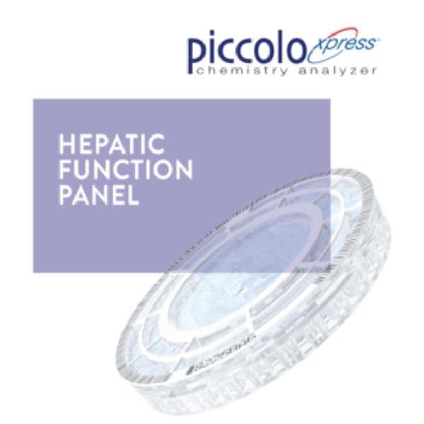 Piccolo Xpress Hepatic Function Panel Reagent Disc Moderately Complex 10/Bx
