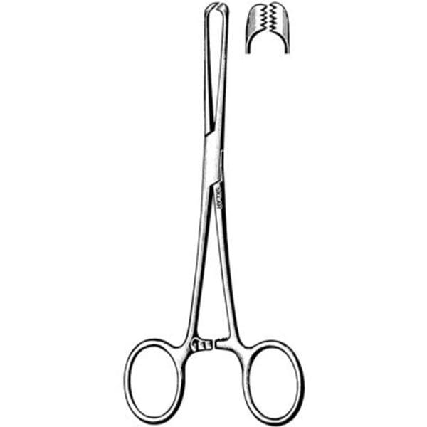Allis Tissue Forcep Straight EA