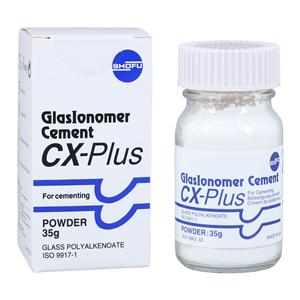 CX-Plus GlasIonomer Powder Powder Cement White 35 Gm 35 Gm/Ea