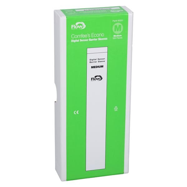 Comfee's Sensor Sleeves Clear 0/1 Medium 500/Bx