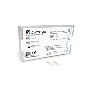 3Wedge Wedges Skinny 500/Pk