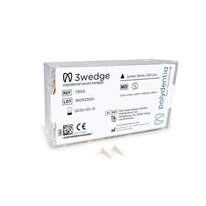 3Wedge Wedges Jumbo 500/Pk