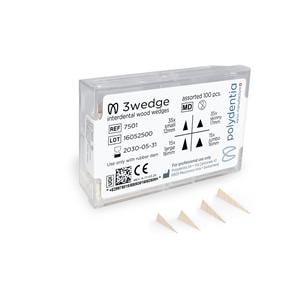 3Wedge Interdental Wedges Assorted 100/Pk