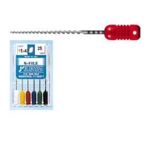 S-File 28 mm Size 45 Stainless Steel 0.02 6/Pk