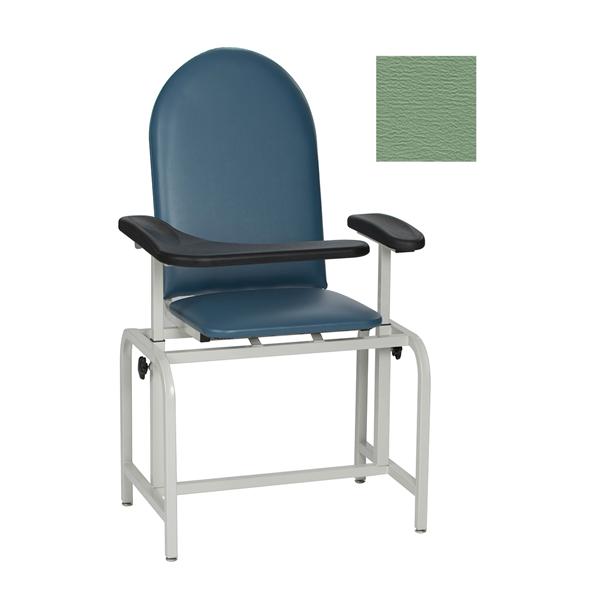 Blood Draw Chair Moss Green Steel Ea