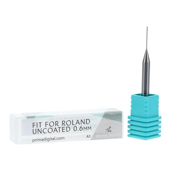 Uncoated Milling Tool 0.6mm Ea