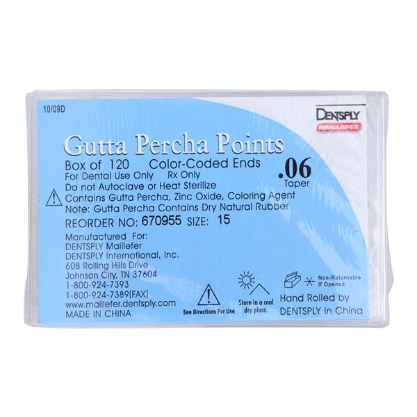 Tapered 670955 Hand Rolled Gutta Percha Points Henry Schein Dental