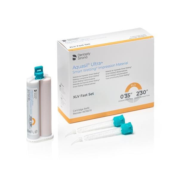 Aquasil Ultra+ Smart Wetting Impression Material Wsh Fst Set 50 mL XLV Rfl 4/Pk