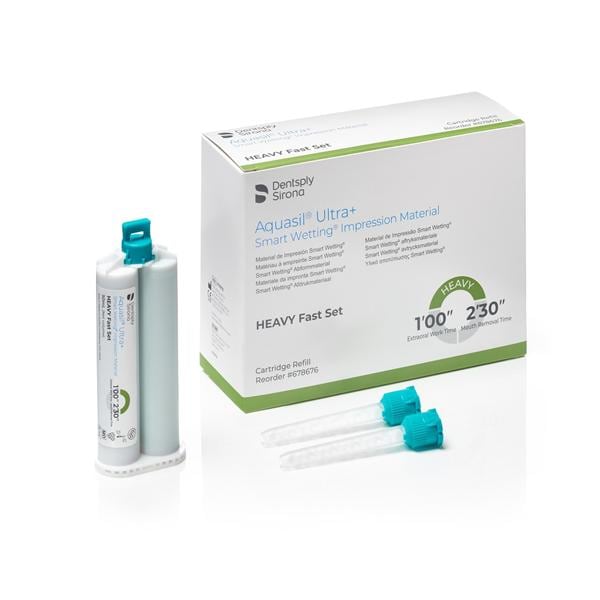 Aquasil Ultra+ Smart Wetting Impression Material Try Fst St 50mL Hvy Bd Rfl 4/Pk