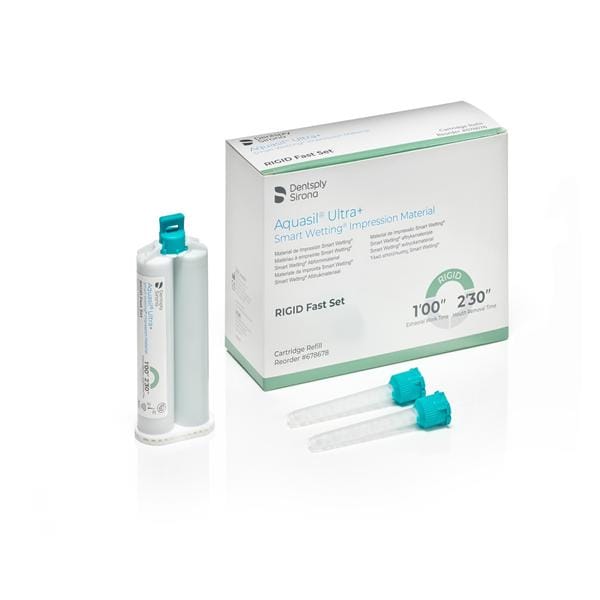Aquasil Ultra+ Smart Wetting Impression Material Try Fst St 50 mL Rgd Rfl 4/Pk