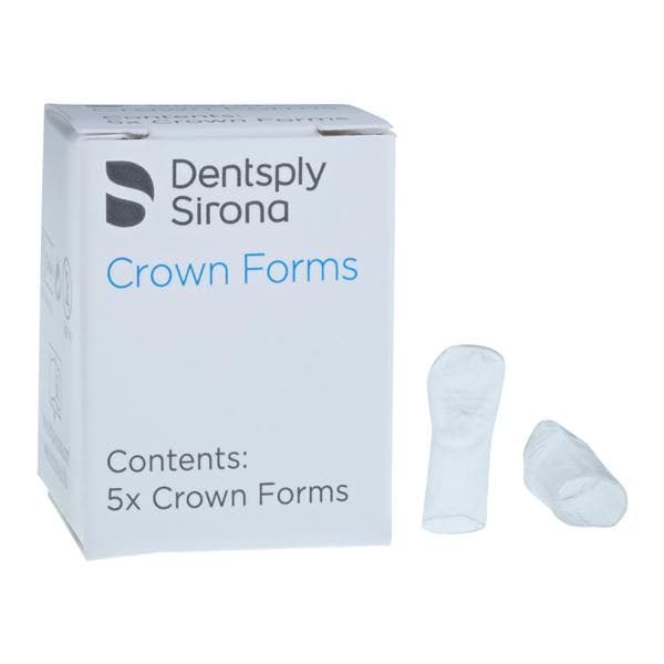 Strip Off Crown Form Size C5 Medium Replacement Crowns Right Lateral 5/Bx