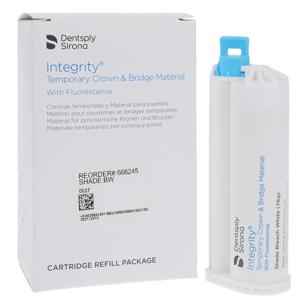 Integrity Temporary Material 76 Gm Shade BW Cartridge Refill Package