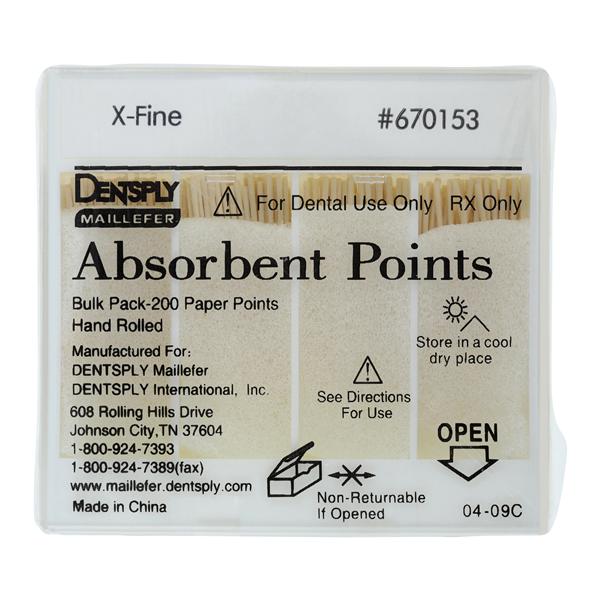 Absorbent Points Henry Schein Dental