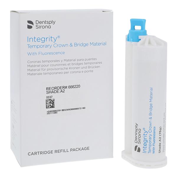 Integrity Temporary Material 76 Gm Shade A2 Cartridge Refill Package