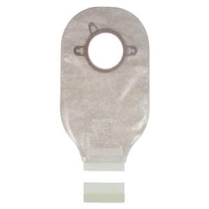 New Image 2-Piece 12" Ostomy Pouch Transparent/Red