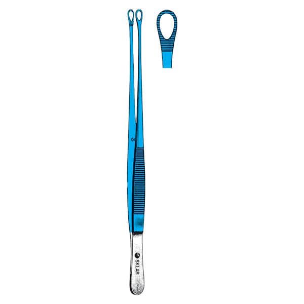 Sklar Blue Tuttle Puddle Forcep Straight 7" Ea