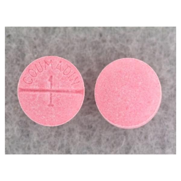 Coumadin Tablets 1mg Bottle 100/Bottle Each