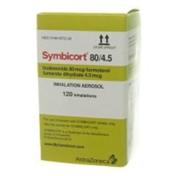 Symbicort 120 Inhalation Aerosol 10.2gm Inhaler 10.2gm Each