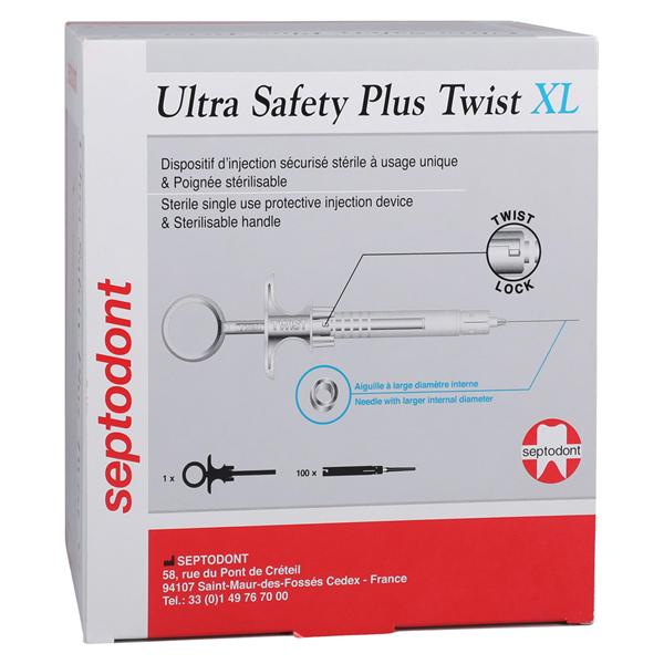 Ultra Safety Plus Twist XL 01N4400 Safety Syringe Henry Schein Dental