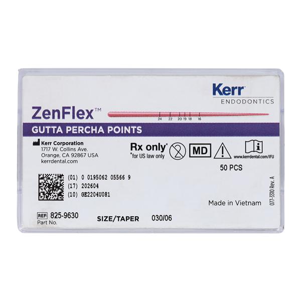 ZenFlex 8259630 Gutta Percha Henry Schein Dental
