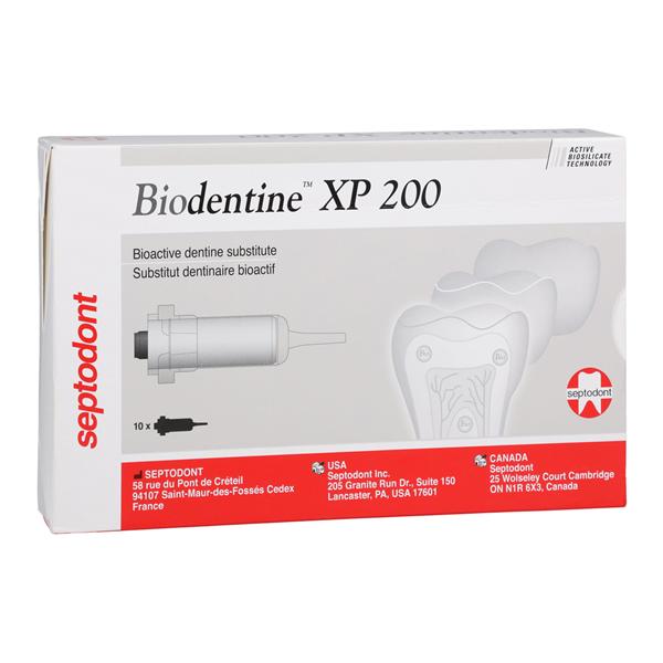 Biodentine XP 200 Dentin Replacement Base / Liner Cartridge Refill 10/Bx