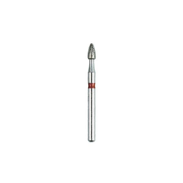 SimpliCut Diamond Bur Friction Grip Fine Round End Flame 274-016F 25/Pk