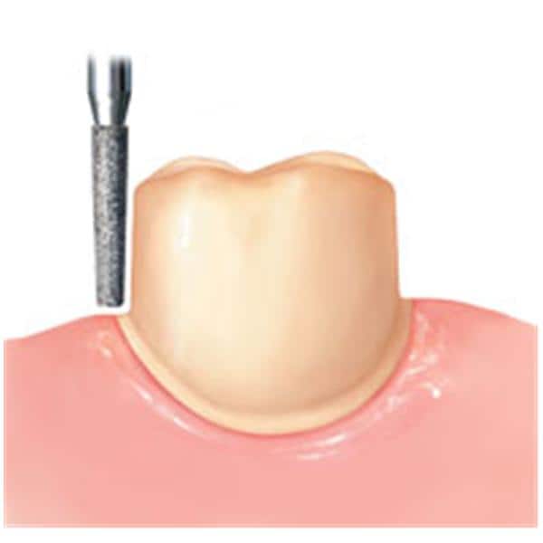 NTI Diamond Bur Friction Grip Super Coarse KS-1 50/Pk thumbnail 2