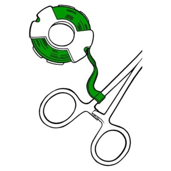 ID Tape 300 Feet x 0.25 in For Autoclave Green 1/Rl